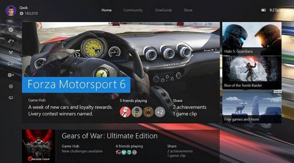 Xbox One版Windows 10对玩家意味着什么？