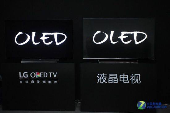OLED电视与传统电视对比