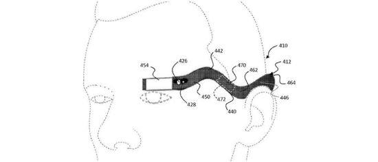专利显示谷歌眼镜2看起来就像条虫