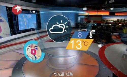 微软小冰成东方卫视主持人 每逢整点播天气预报