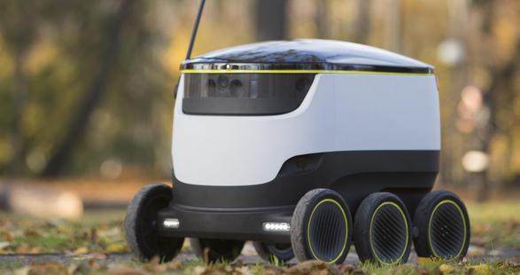 美媒:华盛顿拟让小机器人送货