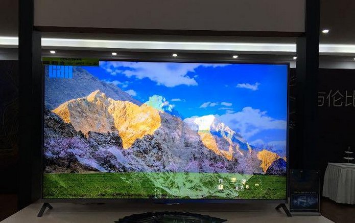 CAN TV发布W55电视新品 超薄机身可与运动设备联动