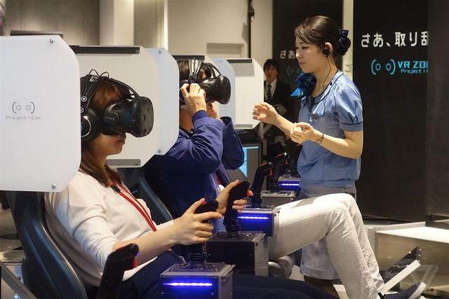 日本首家虚拟现实游戏中心 我们带你体验