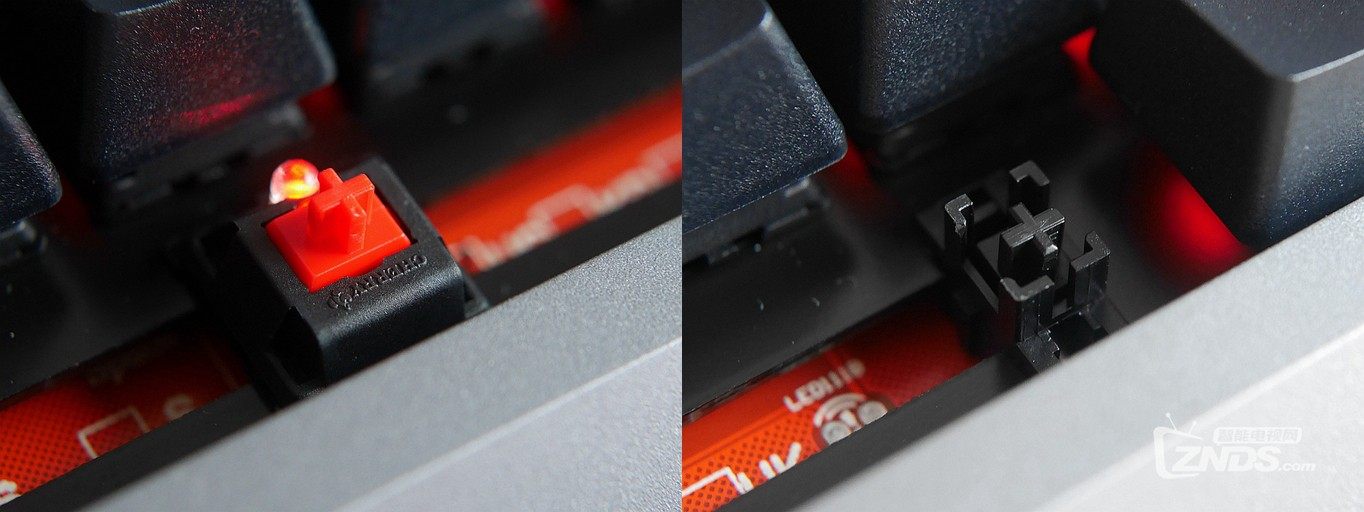Cherry红轴的信仰——HELLBOY ZF-MX600红轴机械背光键盘入手体验