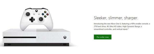 微软Xbox One升级版提前曝光 支持4K HDR