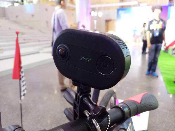 这个运动相机可以拍VR全景视频 还能实时预览