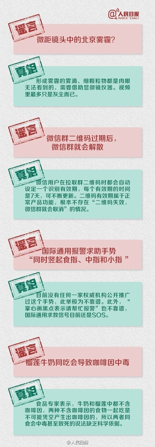 2016谣言大汇总 看看你信了几个?