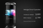 Mirage柔屏智能音箱正式发布 一款“柔性+智能家居”产品