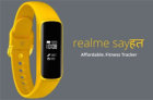 realme首款智能手环曝光 为realme标志性黄色