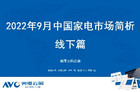 奥维云网发布：2022年9月家电市场总结（线下篇）-彩电品类