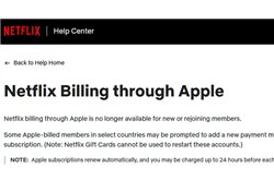 Netflix不再允许会员通过苹果App Store付款
