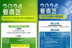 爱奇艺将调整网络电影分账模式,下调原有会员观看时长阶梯标准